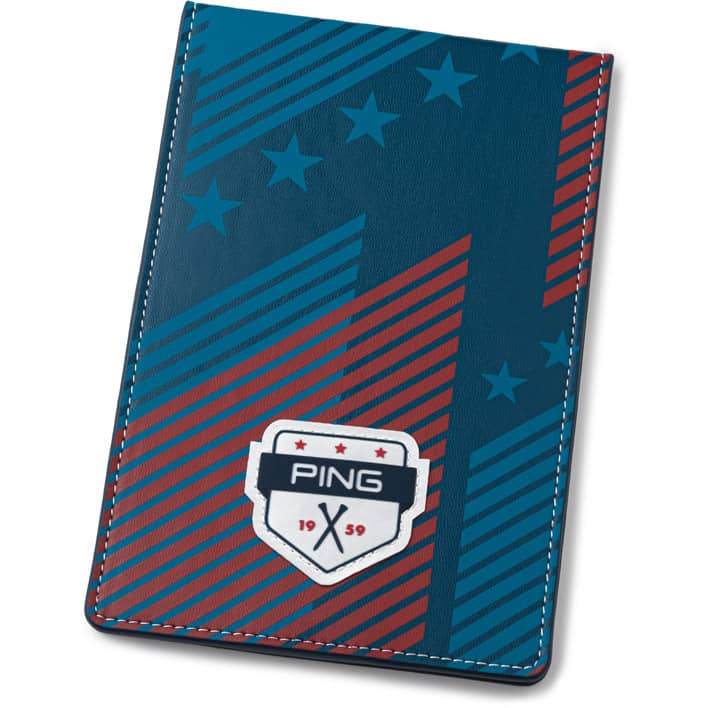 Stars and Stripes Yardage Book Cover PING
